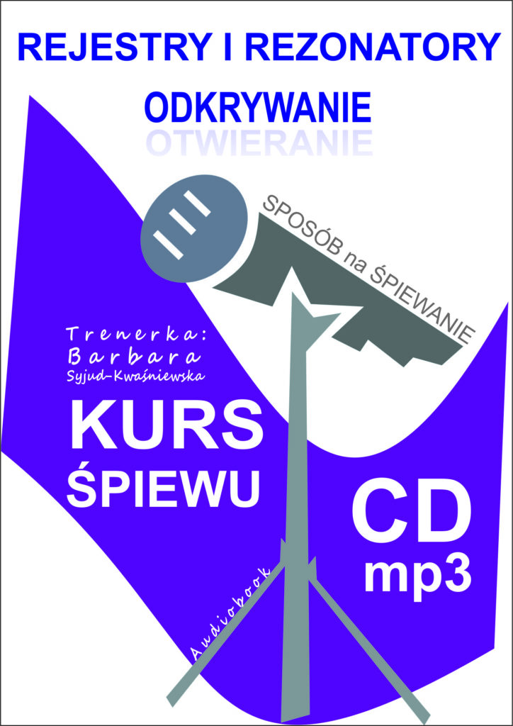 NAUKA ŚPIEWU CD audio z materiałem książkowym - ODKRYWANIE REJESTRÓW I REZONATORÓW